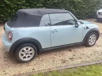 Used Mini Cooper D Cabriolet 112 HP (82 kW) 2013 Blue Cabriolet