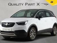 Used Vauxhall Crossland X SRi 110 HP (80 kW) 2020 White SUV