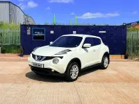 Used Nissan Juke N-Connecta 115 HP (84 kW) 2018 White SUV
