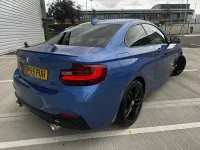 Used BMW 218 M Sport 150 HP (110 kW) 2015 Blue Coupe