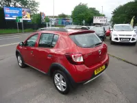 Used Dacia Sandero Lauréate 90 HP (66 kW) 2016 Red Hatchback