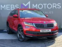 Used Skoda Kodiaq 150 HP (110 kW) 2019 Red SUV