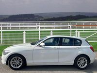 Used BMW 120 Sport Line 2014 White Hatchback