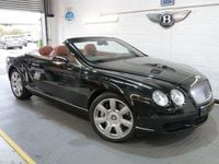Used Bentley Continental 552 HP (405 kW) 2007 Green Cabriolet
