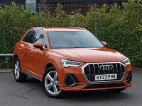 Używany Audi Q3 S-Line 245 KM (180 kW) 2023 Pomarańczowy SUV