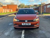 Used VW Polo SE 2018 Orange Hatchback