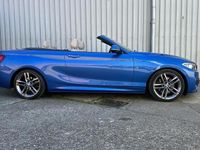 Used BMW 230 M Sport 249 HP (183 kW) 2017 Blue Cabriolet