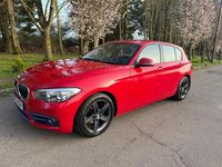 Używany BMW 116 Sport Line 2015 Czerwony Hatchback