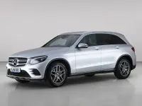 Used Mercedes GLC220 AMG line 170 HP (125 kW) 2018 Silver SUV