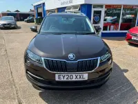 Used Skoda Karoq SE L 150 HP (110 kW) 2020 Brown SUV