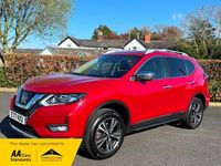 Used Nissan X-Trail N-Connecta 130 HP (95 kW) 2017 Blush red metallic SUV