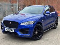 Used Jaguar F-Pace R-Sport 180 HP (132 kW) 2018 Blue SUV