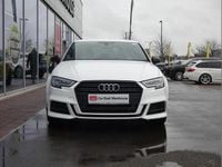 Used Audi A3 Black Edition 113 HP (83 kW) 2019 White Sedan