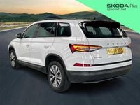 Used Skoda Kodiaq SE Drive 110 HP (80 kW) 2022 Moon white metallic SUV