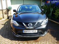 Used Nissan Qashqai N-TEC 115 HP (84 kW) 2016 Black SUV