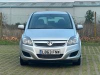 Used Vauxhall Zafira 118 HP (86 kW) 2014 Silver MPV
