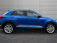 Used VW T-Roc SEL 150 HP (110 kW) 2018 Blue SUV