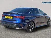 Used Audi A3 S-Line 150 HP (110 kW) 2025 Blue Sedan