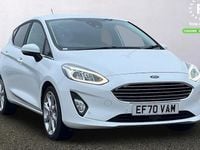 Second-hand Ford Fiesta Titanium X 125 CP (91 kW) 2021 Alb Hatchback