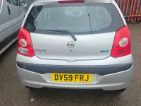 Used Nissan Pixo N-TEC 68 HP (50 kW) 2009 Silver Hatchback