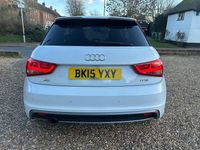 Used Audi A1 S-Line 86 HP (63 kW) 2015 White Hatchback