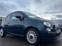 Used Fiat 500 Lounge 69 HP (50 kW) 2014 Blue Hatchback