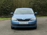 Used Skoda Rapid SE 103 HP (75 kW) 2013 Blue Hatchback