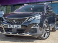 Used Peugeot 3008 GT-line 130 HP (95 kW) 2019 Black SUV