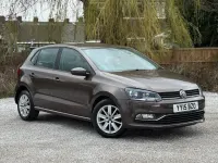 Begagnad VW Polo SE 2015 Brun Halvkombi