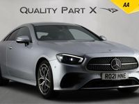 Used Mercedes E220 AMG line 2021 Silver Coupe