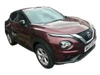 Begagnad Nissan Juke N-Connecta 114 HK (83 kW) 2022 Röd SUV