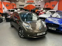 Used Nissan Leaf Tekna 80 kW (109 HP) 2017 Bronze Hatchback