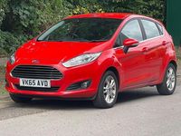 Used Ford Fiesta Zetec 2015 Red Hatchback