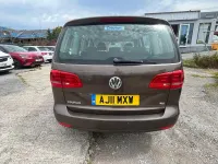 Used VW Touran S 105 HP (77 kW) 2011 Brown MPV