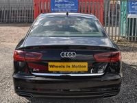 Used Audi A6 S-Line 190 HP (139 kW) 2015 Black Sedan