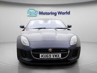 Usado Jaguar F-Type R-Dynamic 300 CV (220 kW) 2019 Azul Descapotable