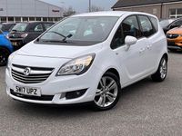 Used Vauxhall Meriva 100 HP (73 kW) 2017 Summit white MPV