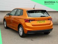 Used Skoda Fabia Comfort 81 HP (59 kW) 2022 Phoenix orange metallic Hatchback