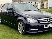 Used Mercedes C220 2013 Blue Sedan
