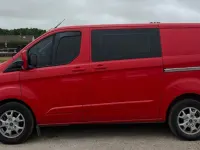Used Ford Transit Custom Limited 125 HP (91 kW) 2014 Red Van