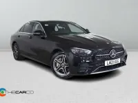 Used Mercedes E300 AMG line 2021 Black Sedan