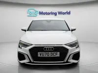 Used Audi A3 Sportback S-Line 150 HP (110 kW) 2020 White Hatchback