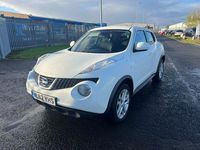Used Nissan Juke Acenta 110 HP (80 kW) 2012 White SUV