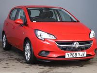 Used Vauxhall Corsa 75 HP (55 kW) 2018 Red Hatchback