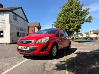 Used Vauxhall Corsa S 65 HP (47 kW) 2012 Red Hatchback