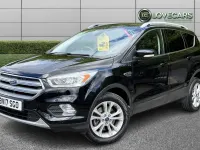Used Ford Kuga Titanium 150 HP (110 kW) 2017 Black SUV