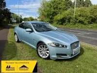 Second-hand Jaguar XF Premium Luxury 240 CP (176 kW) 2013 Albastru Berlinǎ