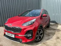 Used Kia Sportage GT-Line S 174 HP (127 kW) 2019 Red SUV