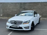 Used Mercedes C250 Sport Edition 2015 White Coupe
