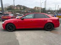 Used Audi A4 Black Edition 2018 Red Sedan